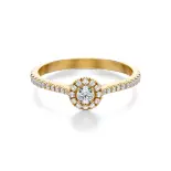 Pierścionek z diamentami